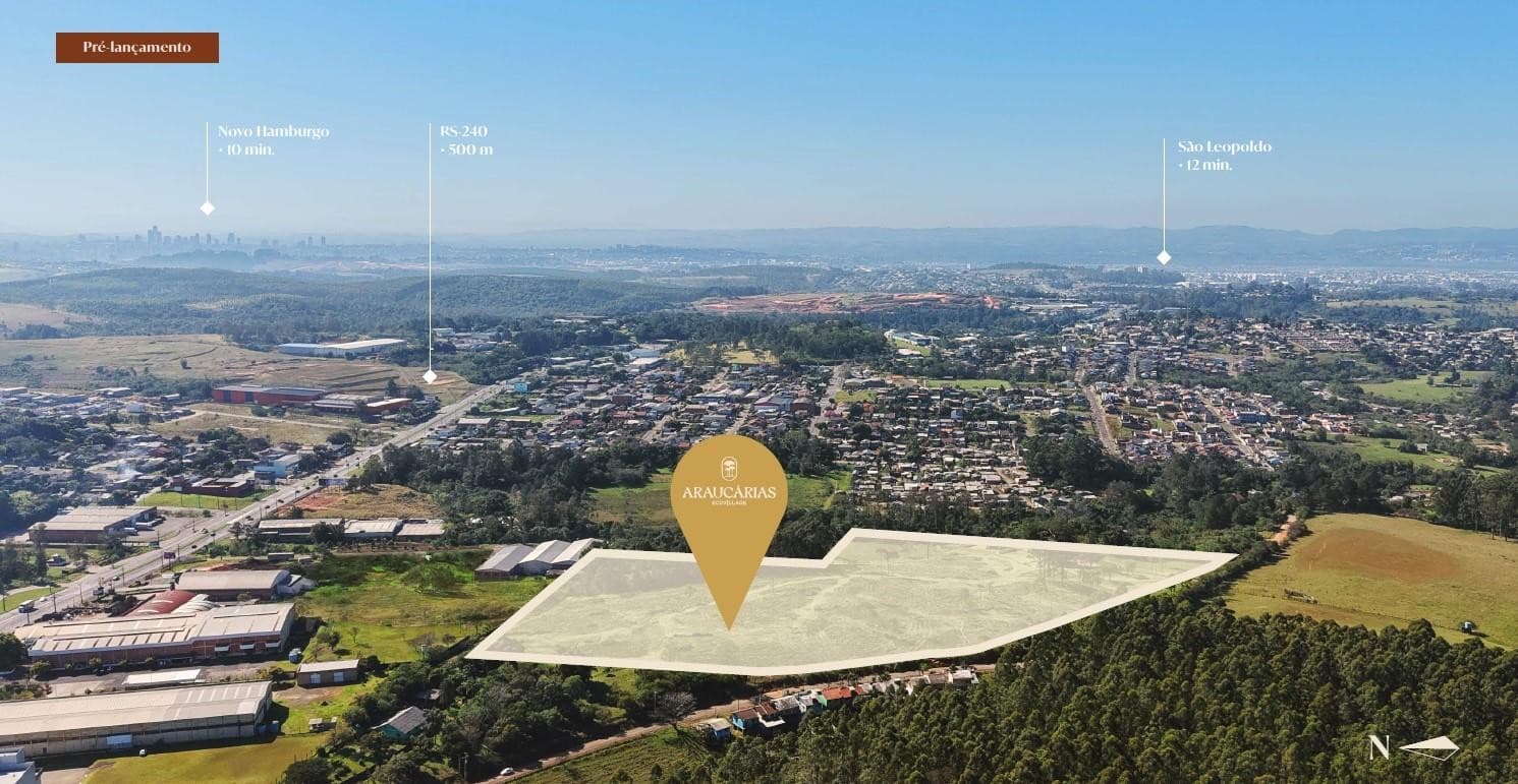 Terreno em Condomínio para Venda no Centro em Portão - Imagem 2