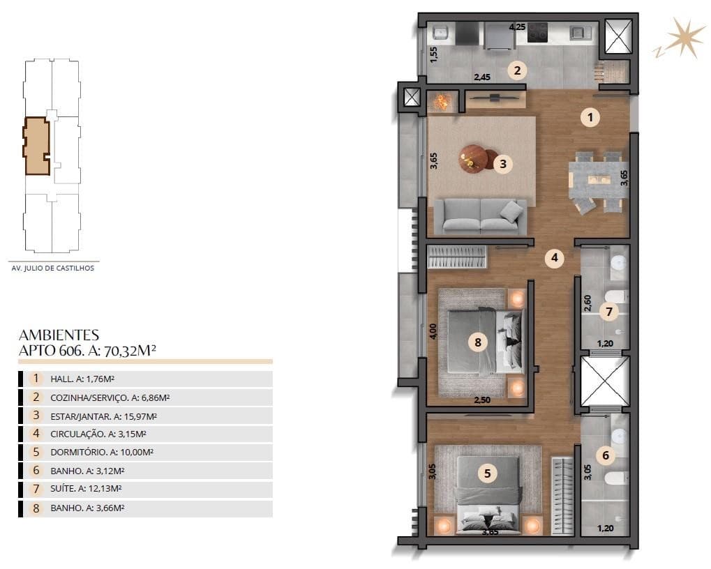 Apartamento para Venda no Centro em São Francisco de Paula - Imagem 5